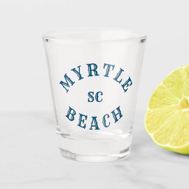 Verre A Shot Myrtle Beach, Caroline du Sud (Devant)