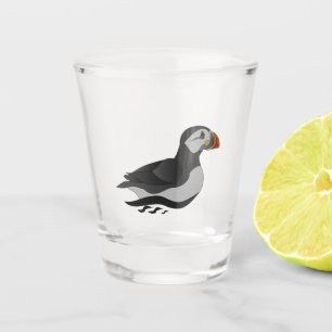 Verre A Shot Natation dans les Puffins de l'Atlantique