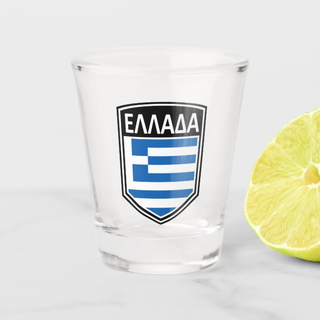 Verre A Shot National - Ε λ λ ά δ (Devant)