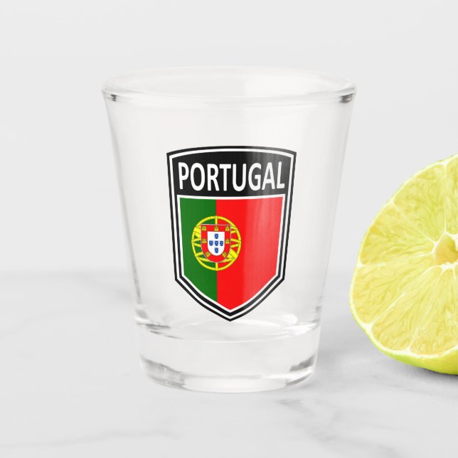 Verre A Shot National - Portugal (Devant)