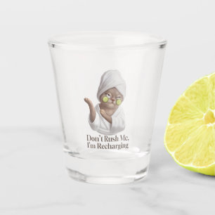 Verre A Shot Ne me pressez pas - Miss Meow Die Cut