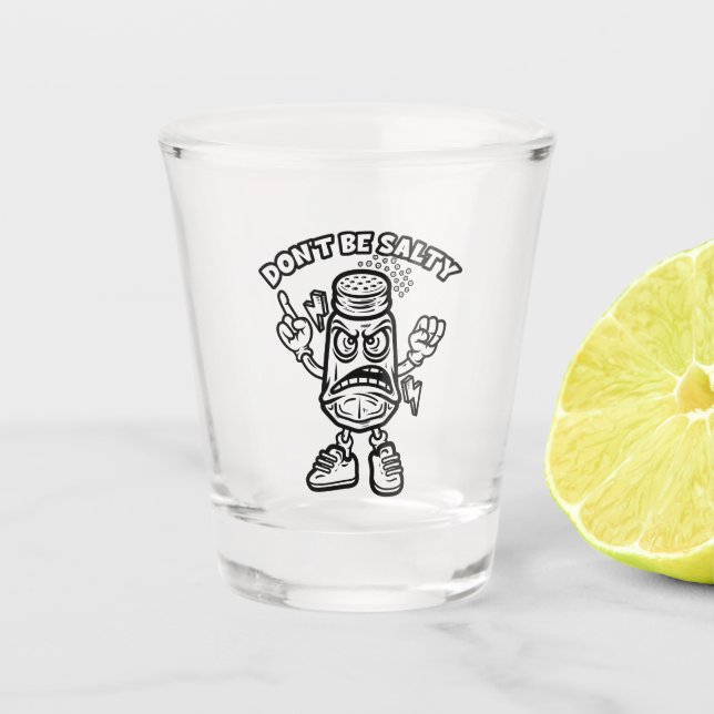 Verre A Shot Ne sois pas salé (Devant)