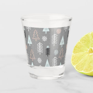 Verre A Shot Noël heureux