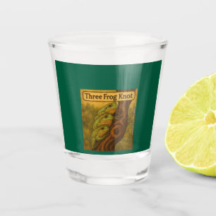 Verre A Shot Nœud des trois grenouilles – Jeu de mots fantaisis