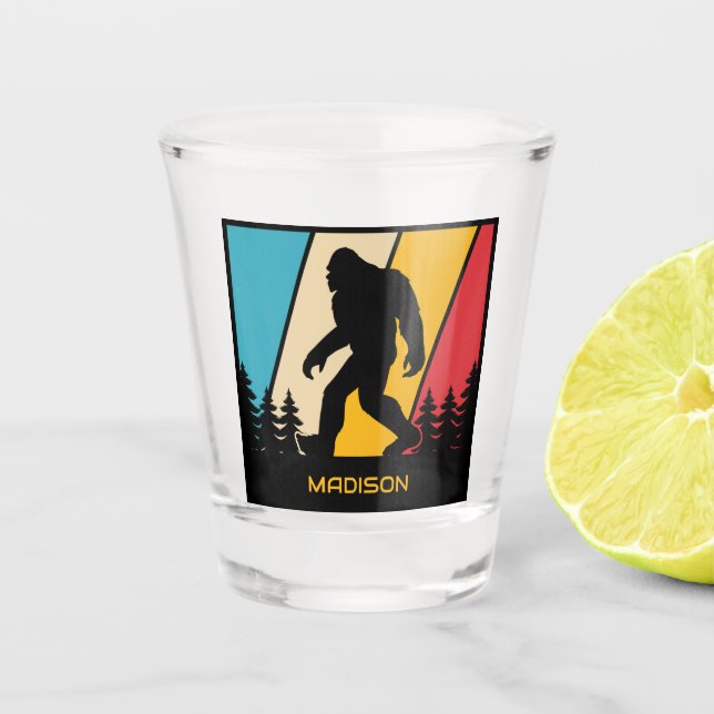 Verre A Shot Nom personnalisé Bigfoot (Devant)