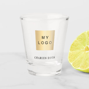 Verre A Shot Nom personnalisé du logo de l'entreprise