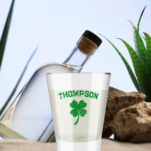 Verre A Shot Nom personnalisé St Patrick's Day Party