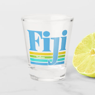 Verre A Shot Nom personnalisé / Texte Fiji