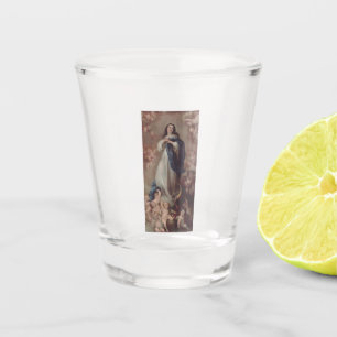 Verre A Shot Notre-Dame de l'Immaculée Conception Art