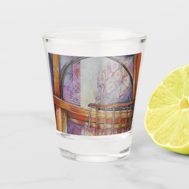 Verre A Shot Nous sommes tous des papillons volant autour de la (Devant)