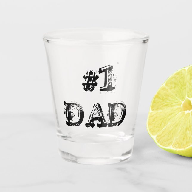Verre A Shot Numéro 1 papa (Devant)