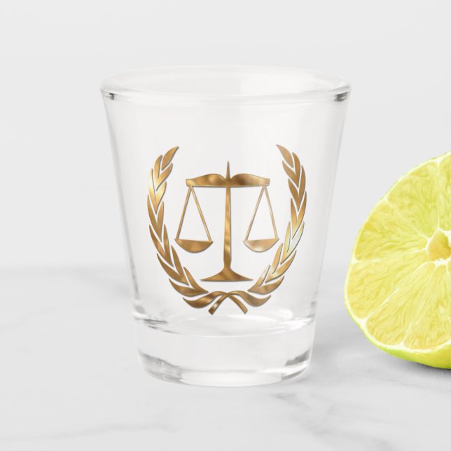 Verre A Shot Or d'avocat (Devant)