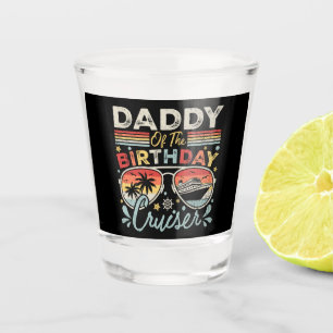 Verre A Shot Papa de l'anniversaire Cruiser vacances