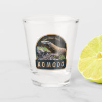 Parc national de Komodo Indonésie Vintage