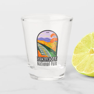 Verre A Shot Parc national de Shenandoah Skyline Drive Virginie