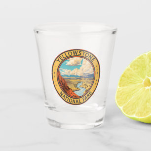 Verre A Shot Parc national de Yellowstone Hayden Valley Travel