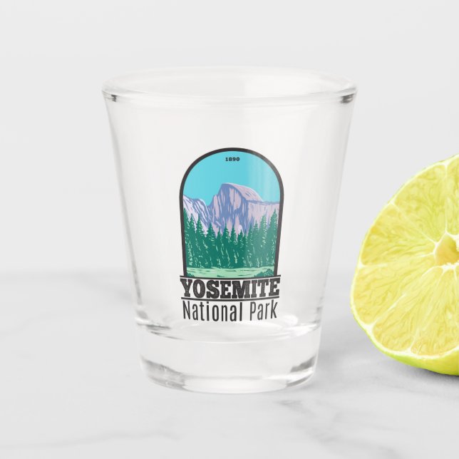 Verre A Shot Parc national de Yosemite - Moitié Dôme Californie (Devant)