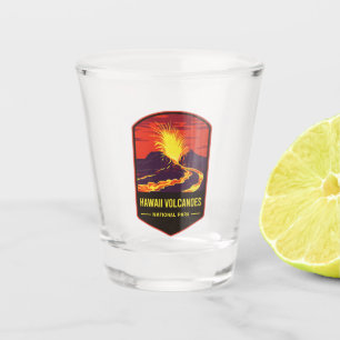 Verre A Shot Parc national des volcans d'Hawaii