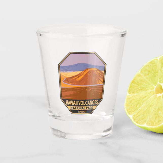 Verre A Shot Parc national des volcans d'Hawaii Mauna Kea Vinta (Devant)