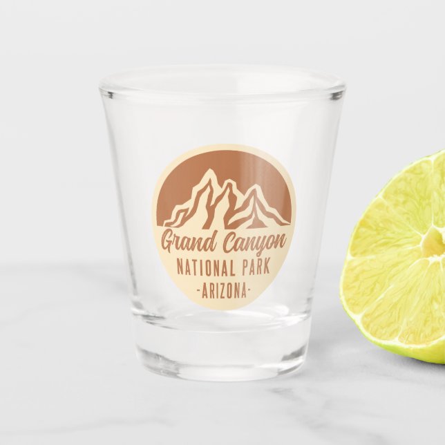 Verre A Shot Parc national du Grand Canyon Arizona (Devant)
