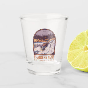 Verre A Shot Parc national Nene de Thaidene Canada Vintage Voya