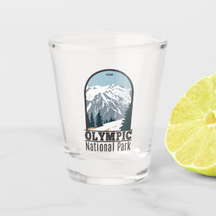 Verre A Shot Parc national olympique Washington Vintage