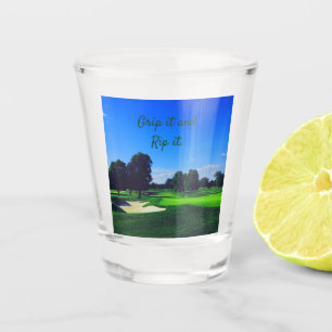 Verre A Shot Parcours de golf Grip it and Rip it