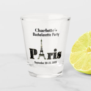 Verre A Shot Paris France Tour Eiffel Bachelorette Party Favori