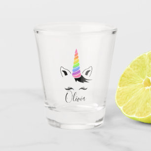 Verre A Shot Pastel Unicorn