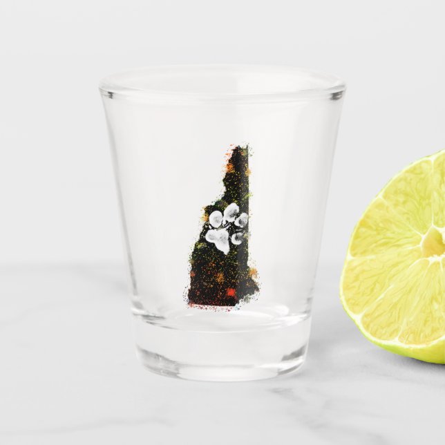 Verre A Shot Pawsitively New Hampshire majestueux (Devant)