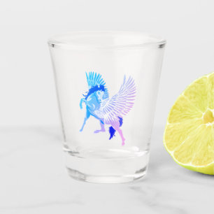 Verre A Shot Pégase mythologie grecque Cheval ailé