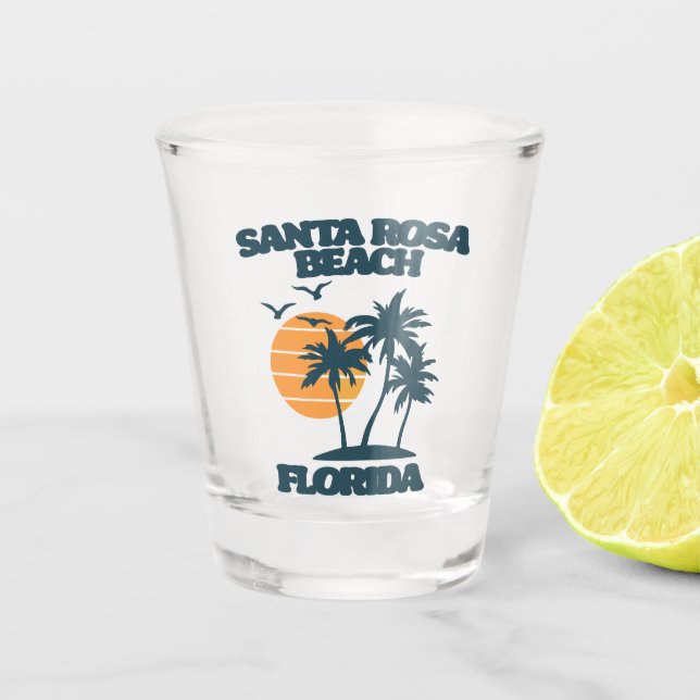 Verre A Shot Père Noël Rosa Beach Floride (Devant)
