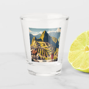 Verre A Shot Pérou Machu Picchu