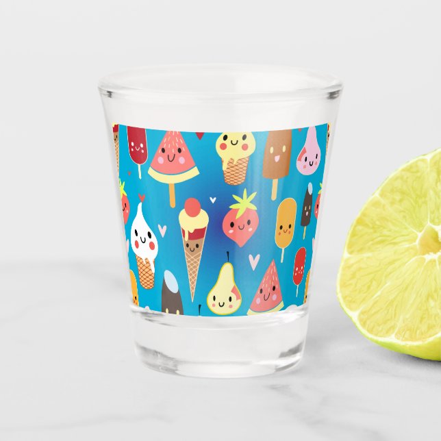 Verre A Shot Personnages de cuisine fine clipart (Devant)