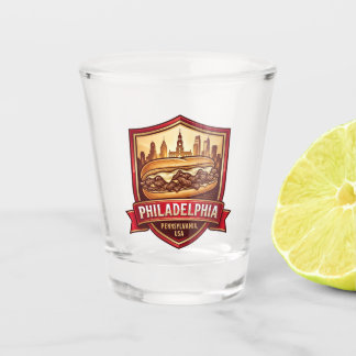 Verre A Shot Philadelphie Pennsylvanie
