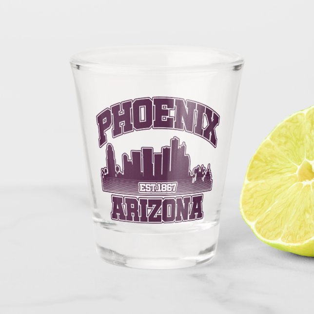 Verre A Shot Phoenix, Arizona (Devant)