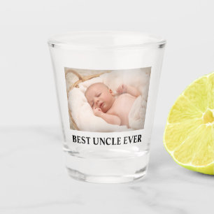 Verre A Shot Photo de famille du meilleur oncle