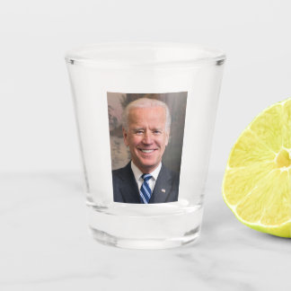 Verre A Shot Photo de Joe Biden Portrait