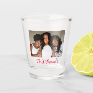Verre A Shot Photo des meilleurs amis