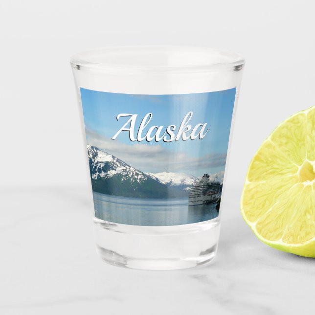 Verre A Shot Photographie de voyage de croisière en Alaska (Devant)