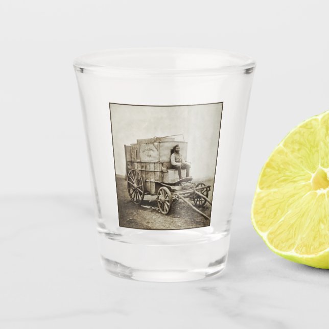 Verre A Shot Photographie Wagon de Roger Fenton Photo Réalisme (Devant)
