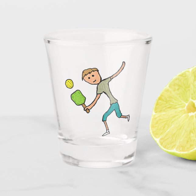 Verre A Shot Pickleball (Devant)