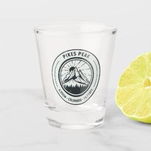 Verre A Shot Pikes Peak Colorado Randonnée Ski Travel