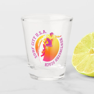 Verre A Shot Plage de Huntington