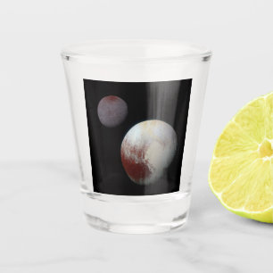 Verre A Shot Pluton & Charon 9ème ou Système Solaire de la Plan