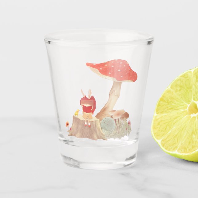 Verre A Shot Poésie silencieuse (Devant)