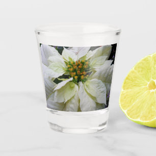 Verre A Shot Poinsettia Elegant Christmas Holiday Floral