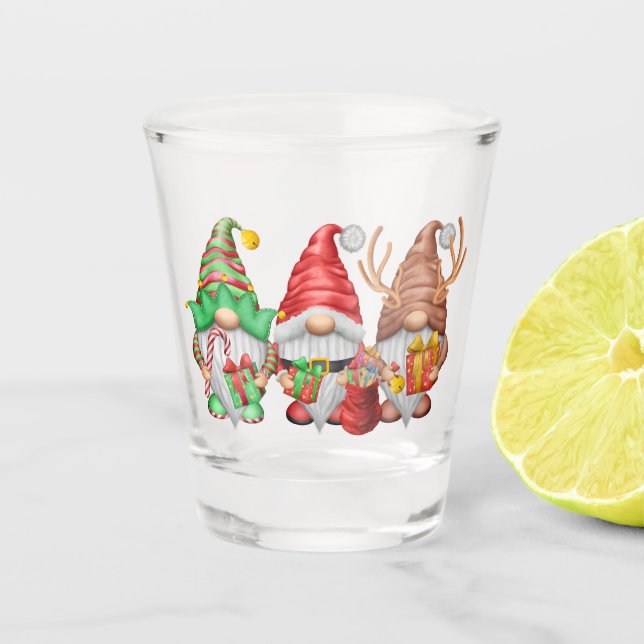 Verre A Shot Pôle Nord Gnomes Trio Shot Glass (Devant)