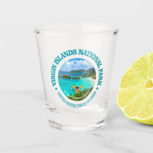 Verre A Shot Police nationale des îles Vierges