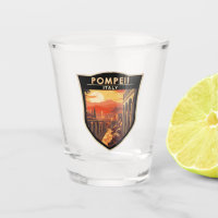 Pompeii Campanie Italie Travel Art Vintage